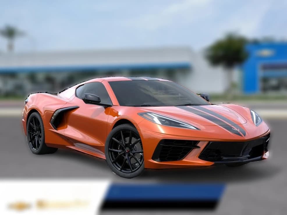 Chevrolet Corvette 1LT 2dr Stingray Cpe 2027 — side view