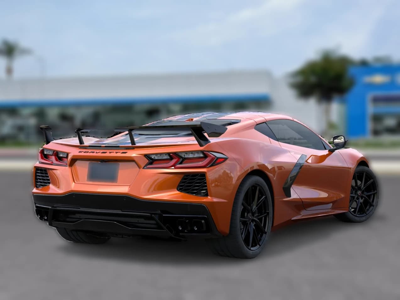 Chevrolet Corvette 1LT 2dr Stingray Cpe 2027 — side view