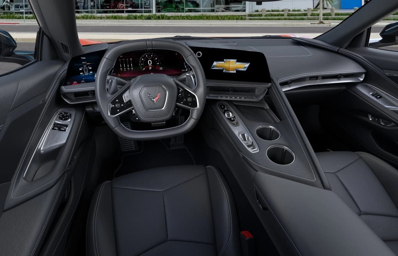 Chevrolet Corvette 1LT 2dr Stingray Cpe 2027 — side view