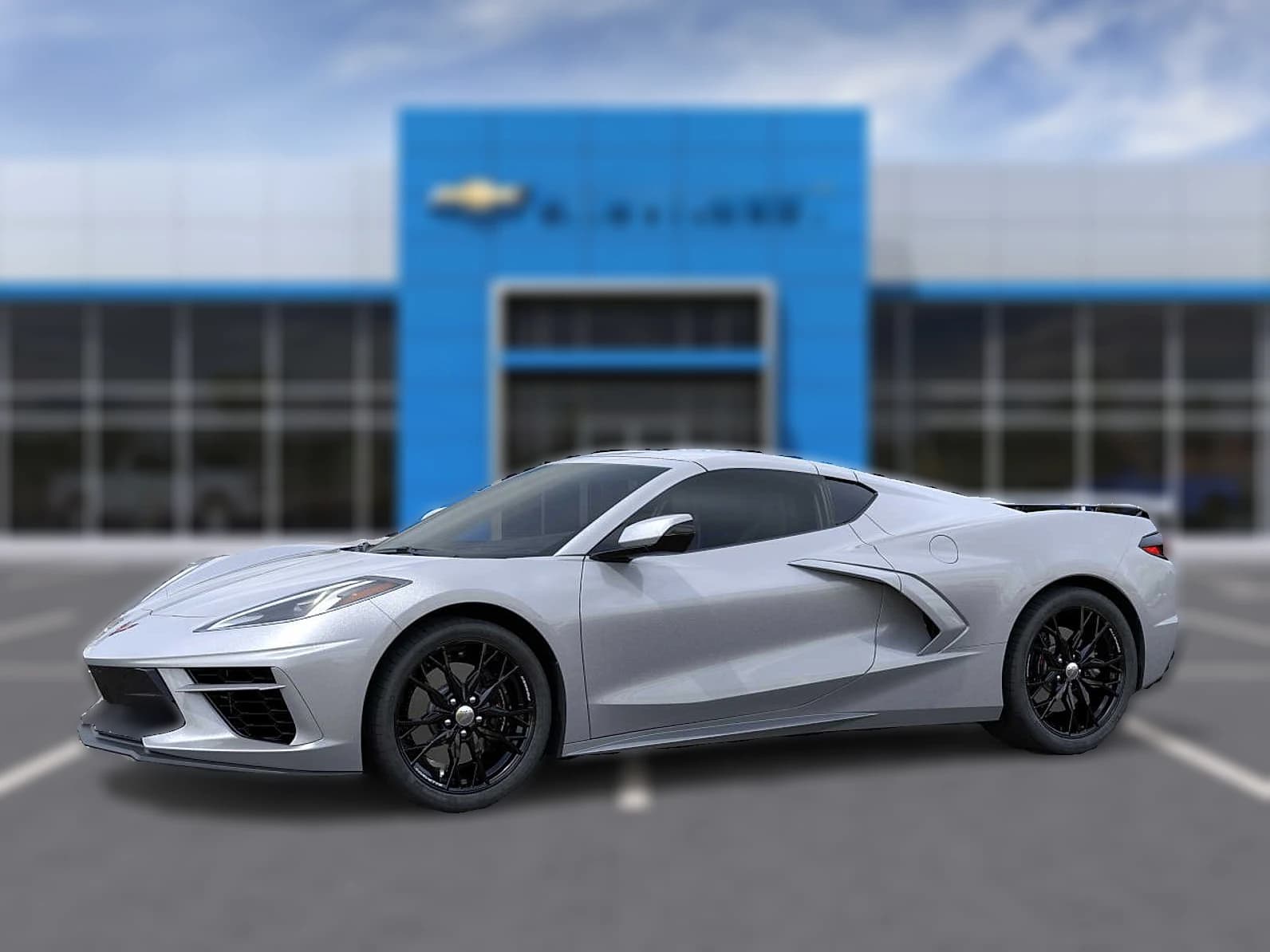 Chevrolet Corvette 1LT 2dr Stingray Cpe 2027 — side view