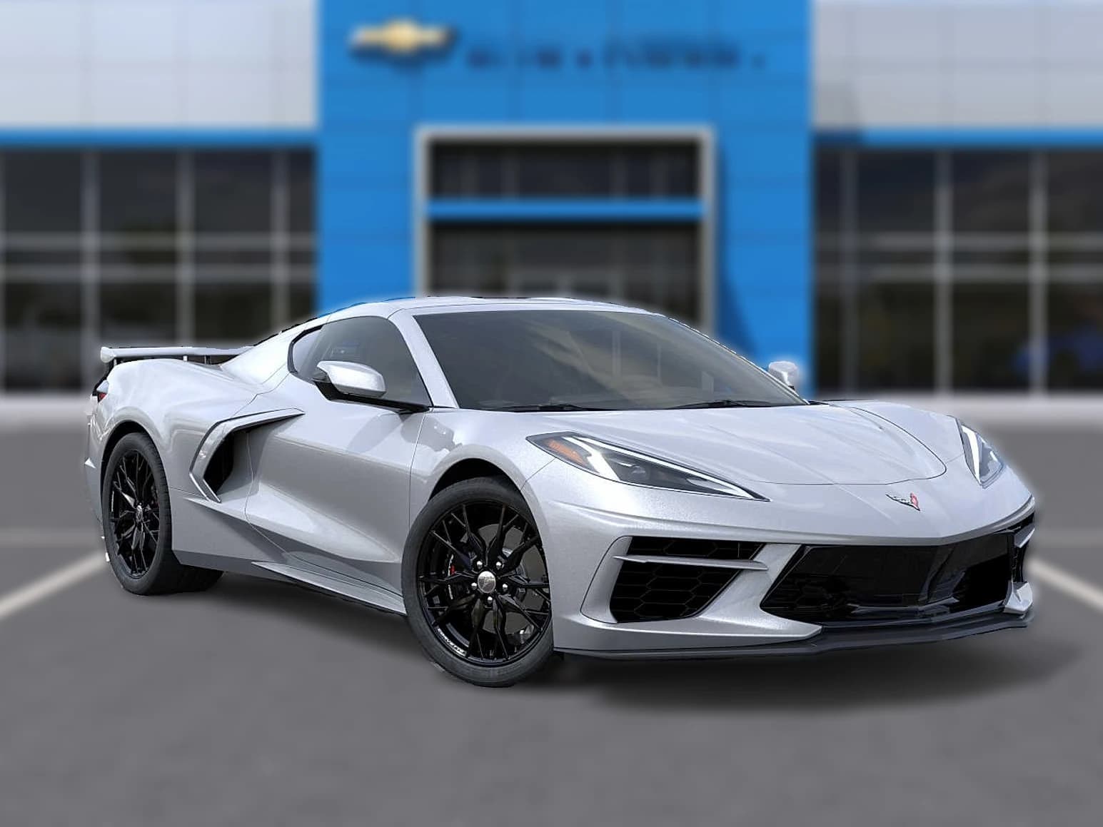 Chevrolet Corvette 1LT 2dr Stingray Cpe 2027 — side view