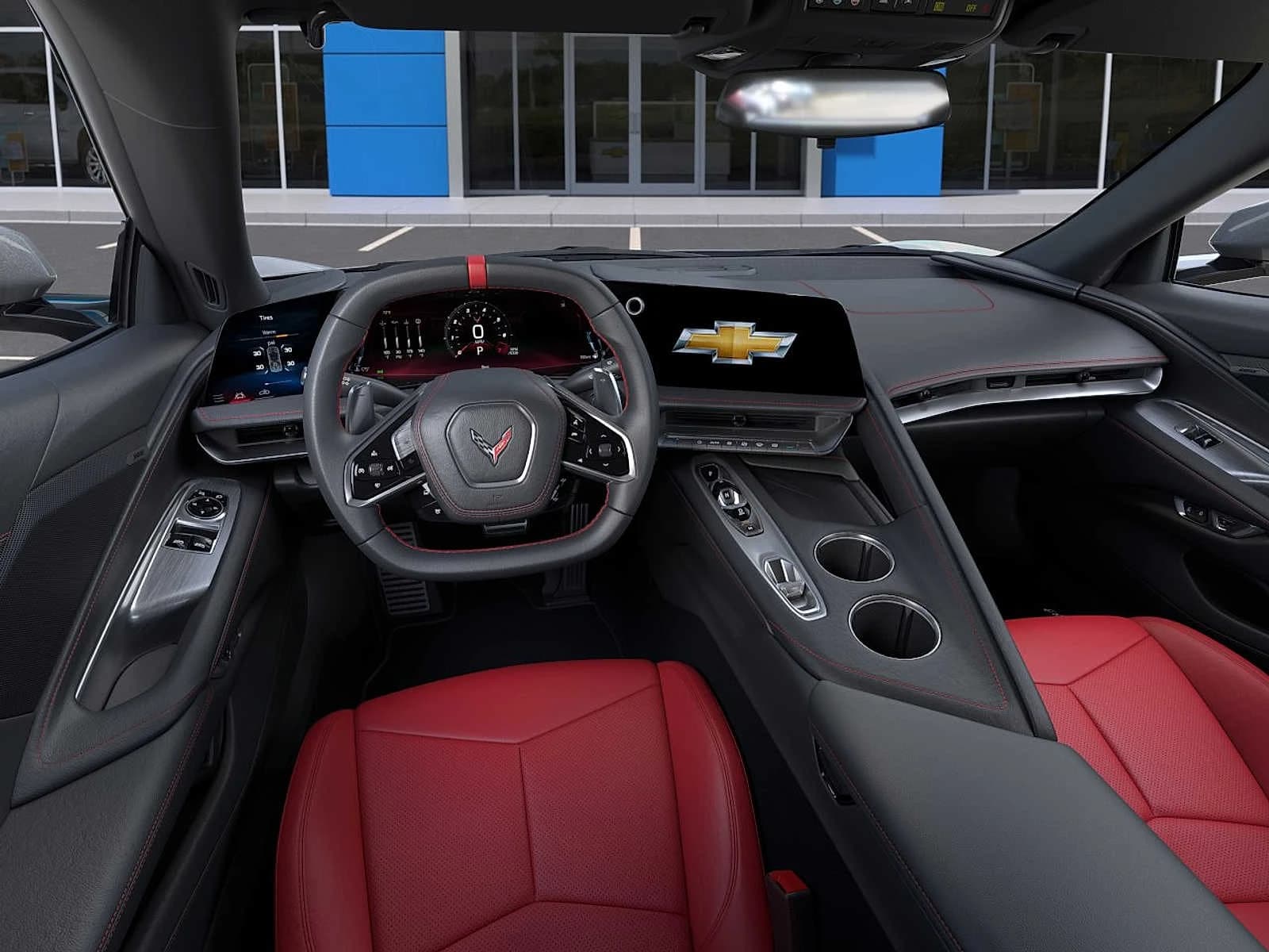 Chevrolet Corvette 1LT 2dr Stingray Cpe 2027 — side view