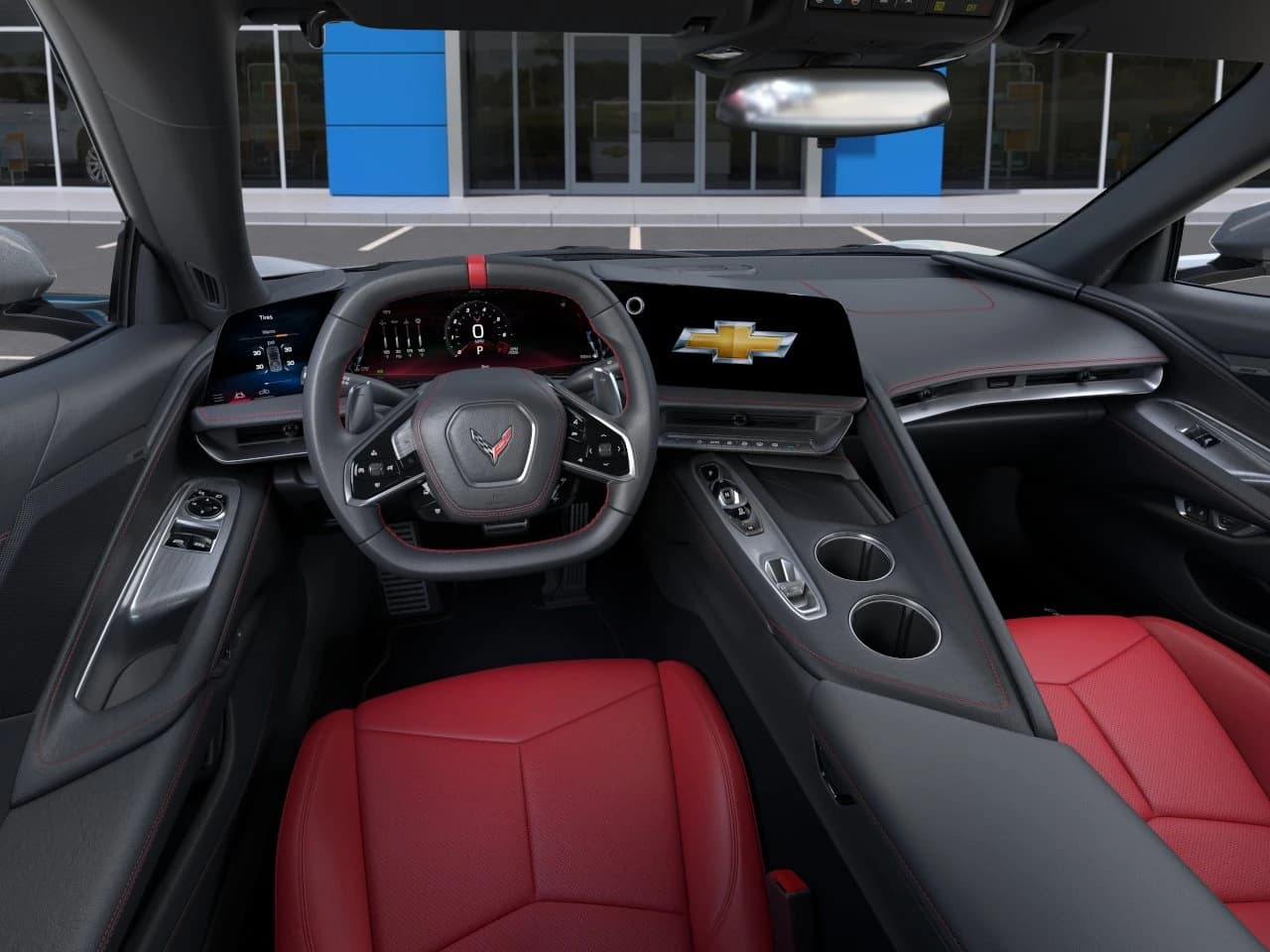 Chevrolet Corvette 1LT 2dr Stingray Cpe 2027 — side view