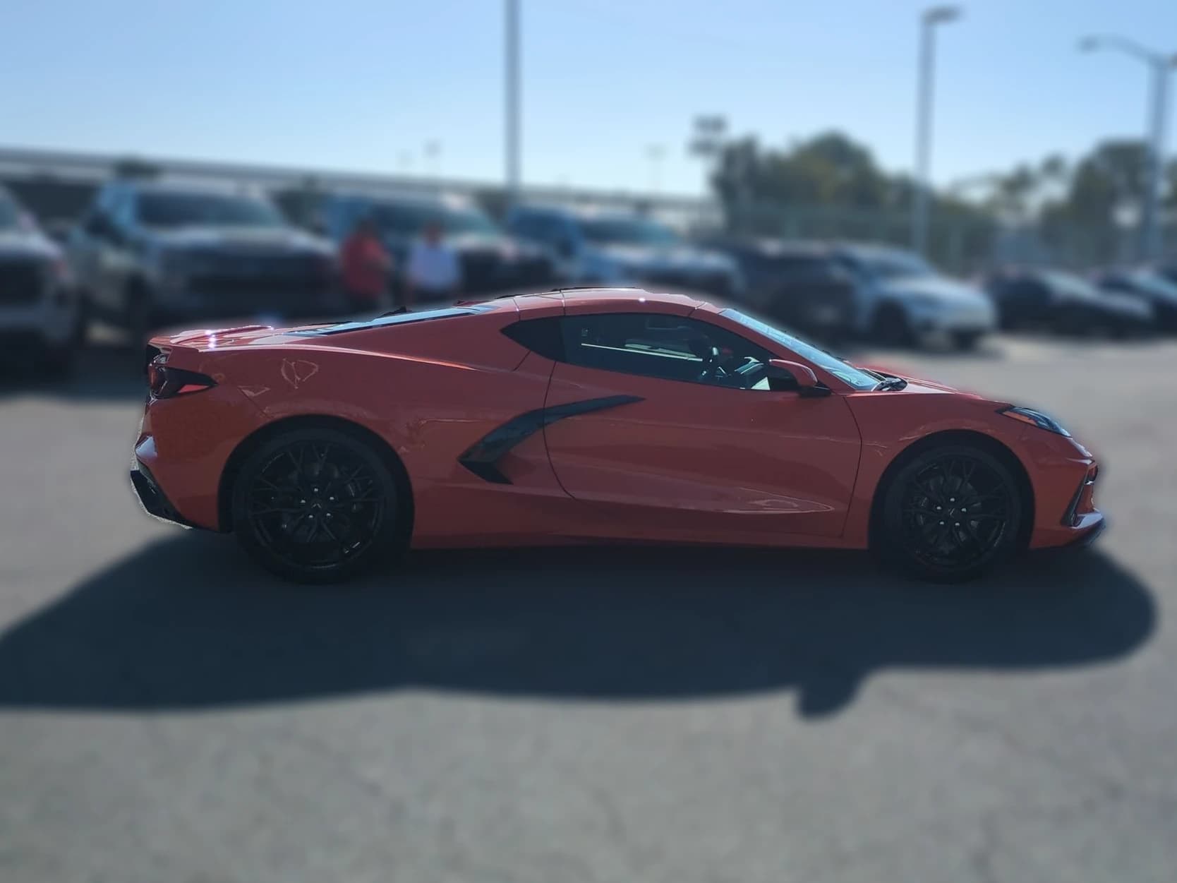 Chevrolet Corvette 1LT 2dr Stingray Cpe 2027 — side view