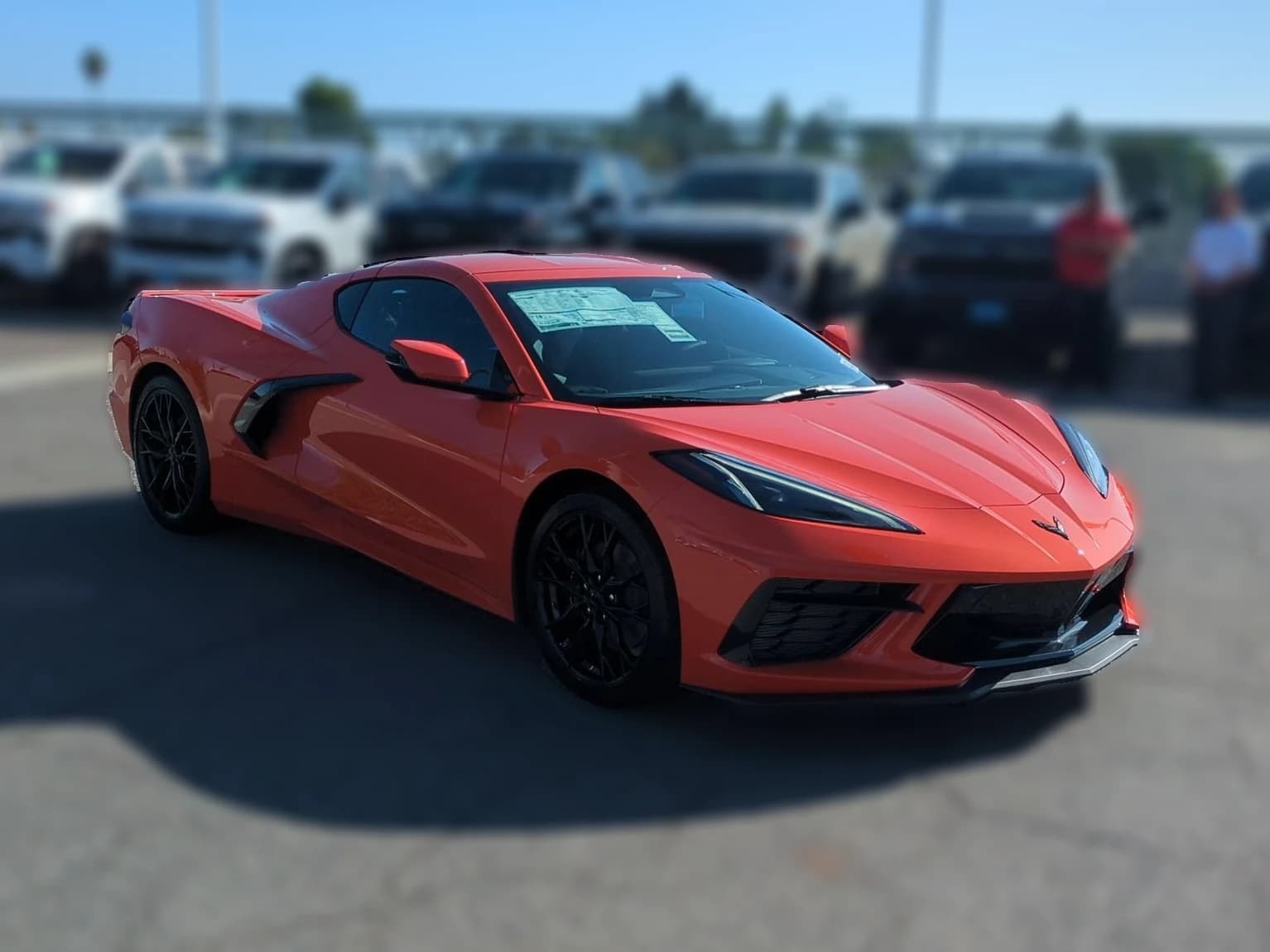 Chevrolet Corvette 1LT 2dr Stingray Cpe 2027 — side view