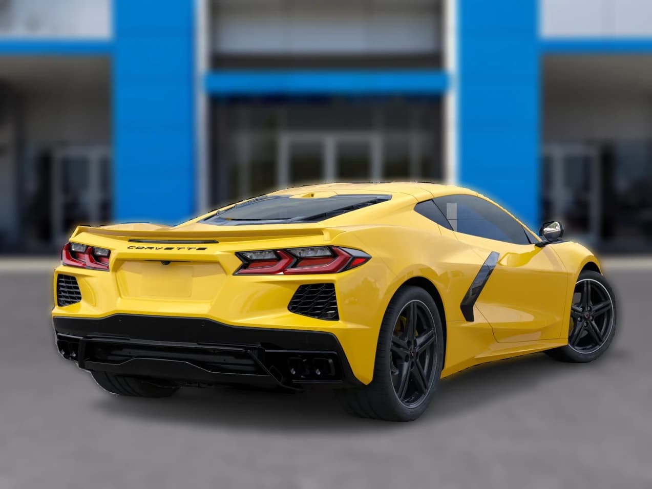 Chevrolet Corvette 2LT 2dr Stingray Cpe 2027 — side view
