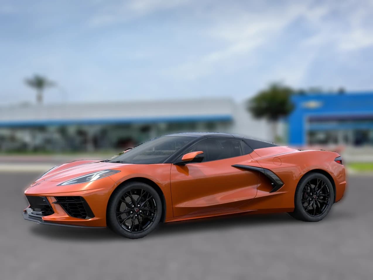 Chevrolet Corvette 3LT 2dr Stingray Conv 2027 — side view