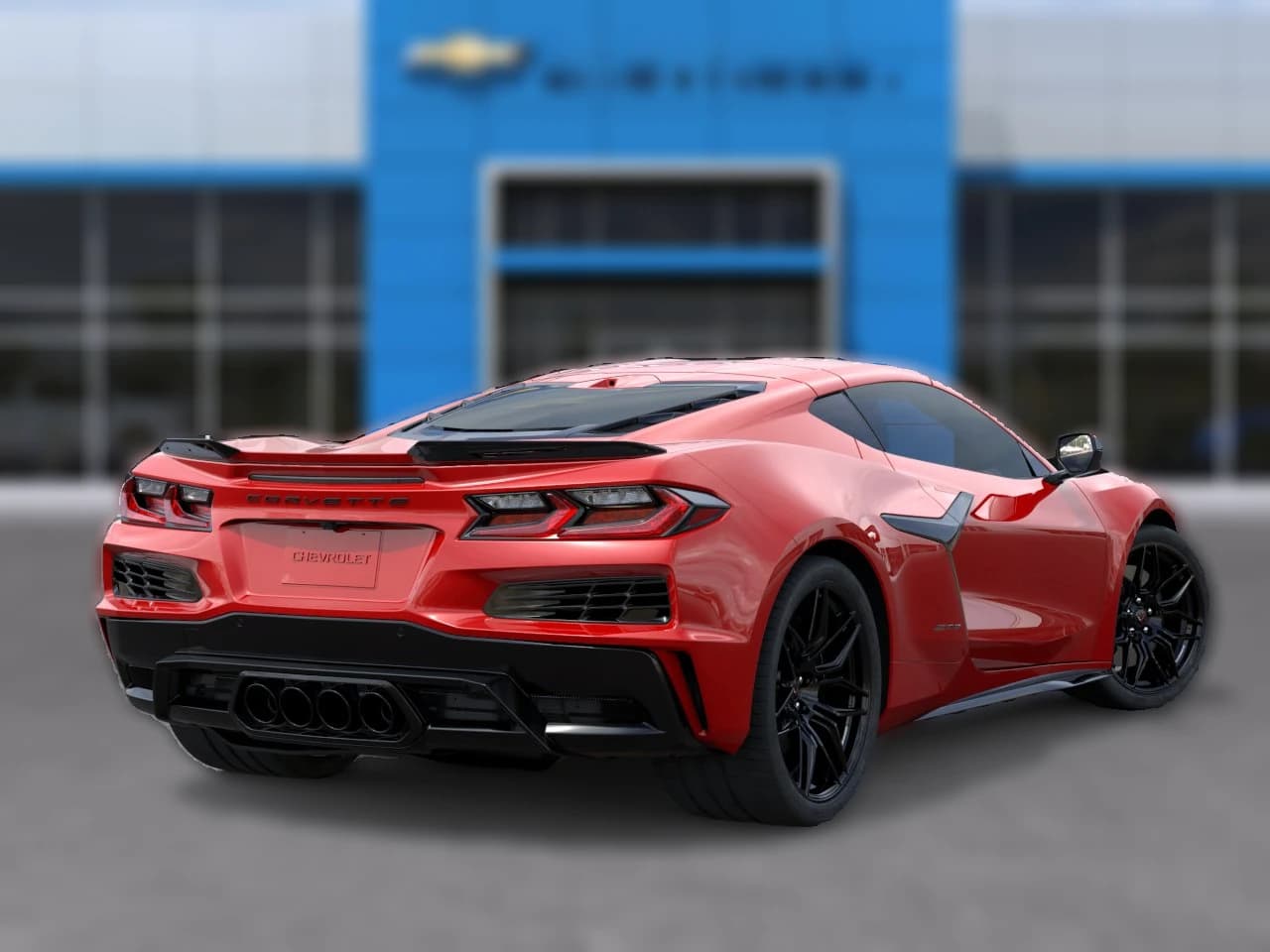 Chevrolet Corvette 1LZ 2dr Z06 Cpe 2027 — side view
