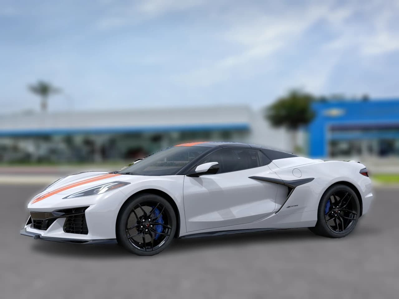 Chevrolet Corvette 3LZ 2dr Z06 Conv 2026 — side view