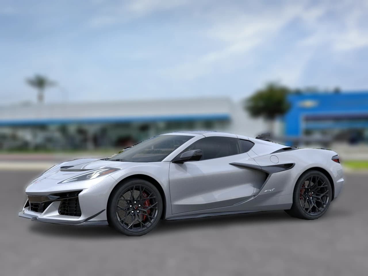 Chevrolet Corvette 3LZ 2dr ZR1 Cpe 2027 — side view