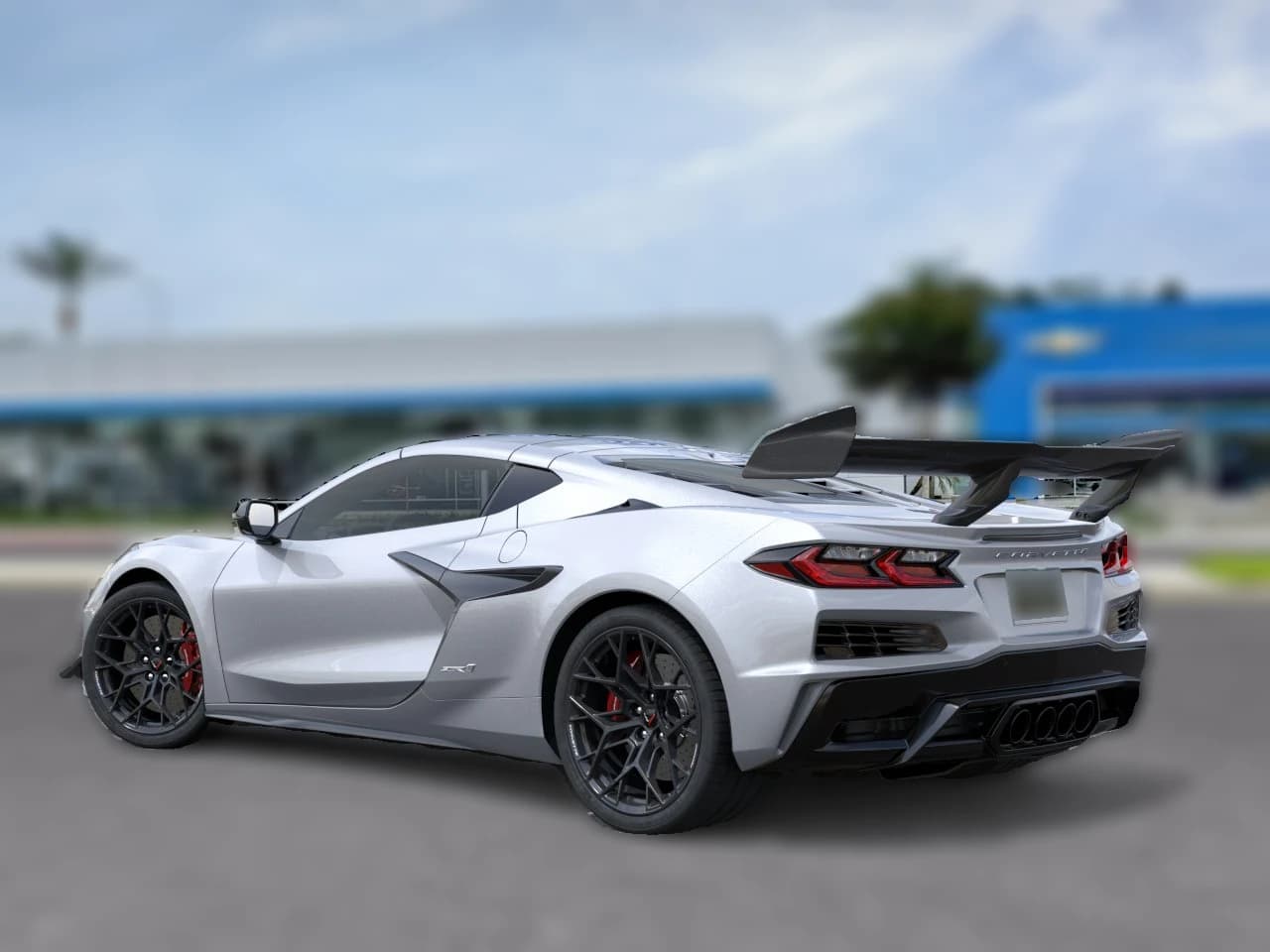 Chevrolet Corvette 3LZ 2dr ZR1 Cpe 2027 — side view