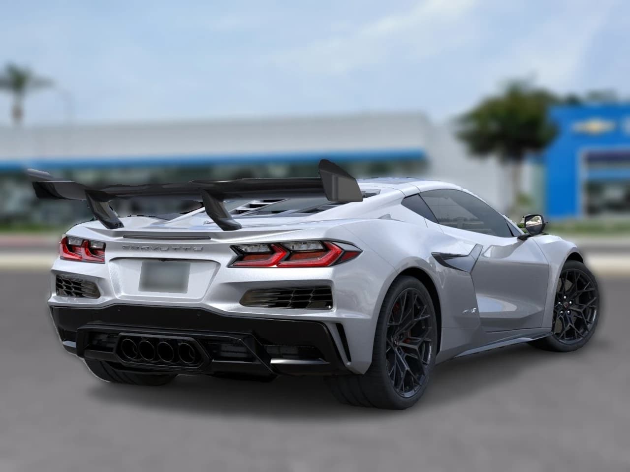 Chevrolet Corvette 3LZ 2dr ZR1 Cpe 2027 — side view