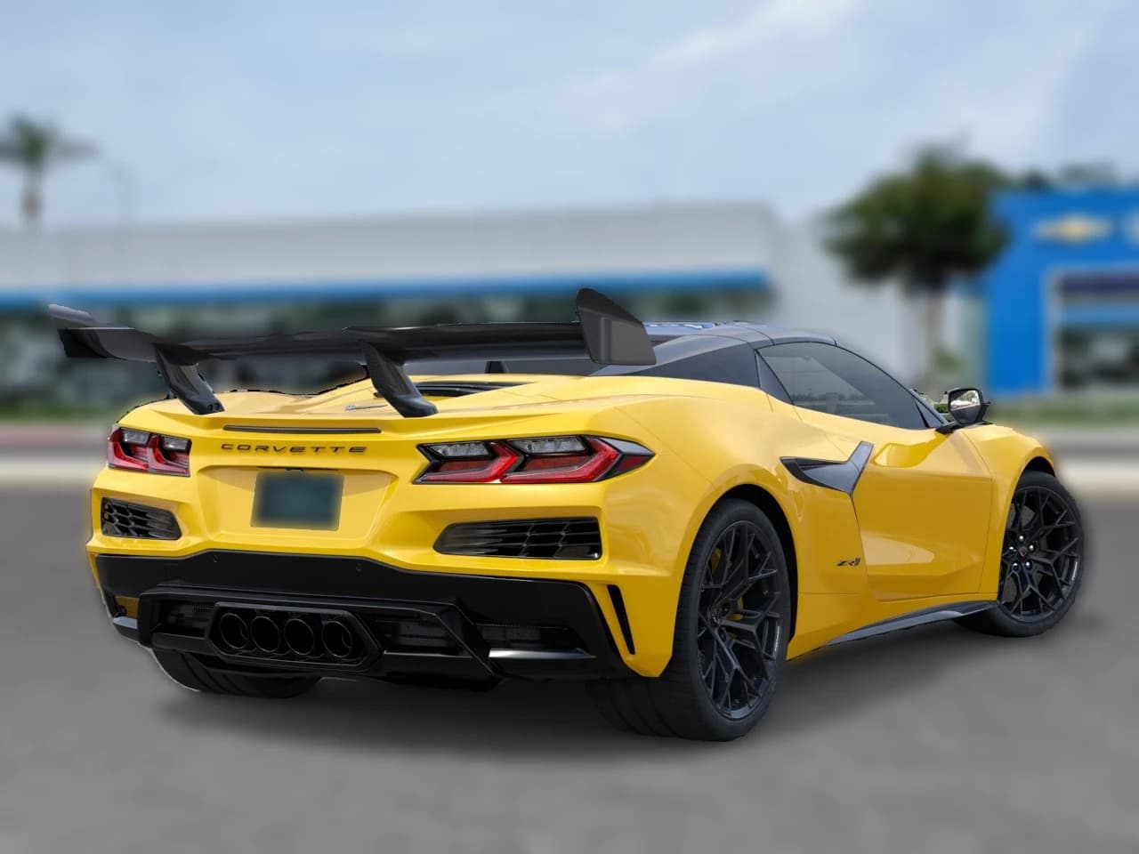 Chevrolet Corvette 3LZ 2dr ZR1 Conv 2027 — side view