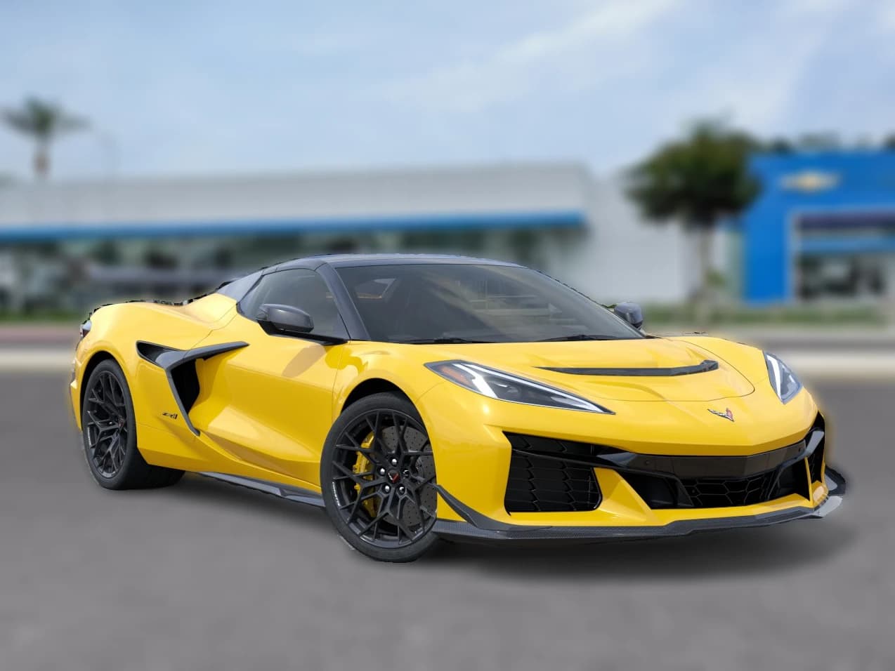 Chevrolet Corvette 3LZ 2dr ZR1 Conv 2027 — side view