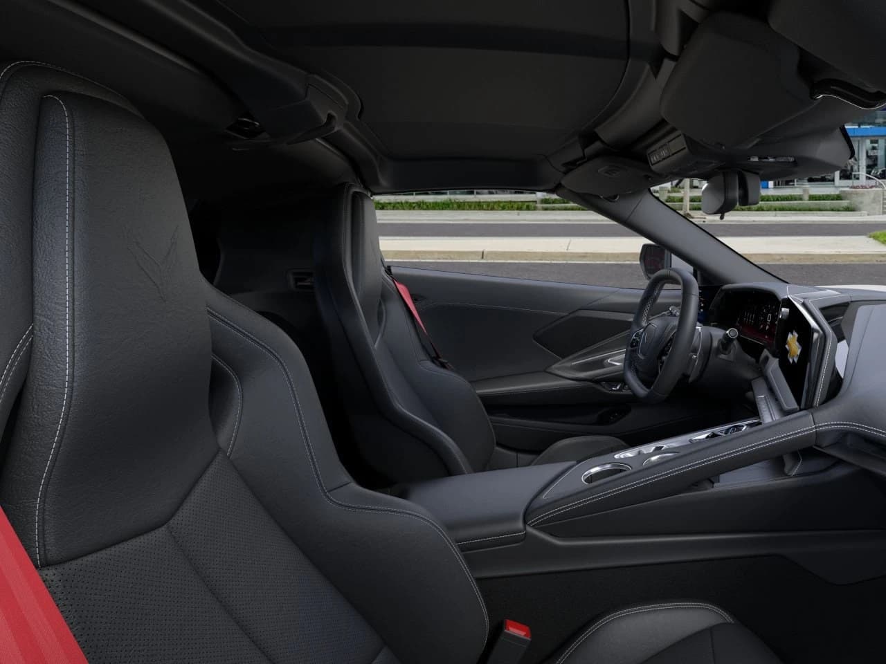 Chevrolet Corvette 1LT 2dr Grand Sport Cpe 2027 — side view