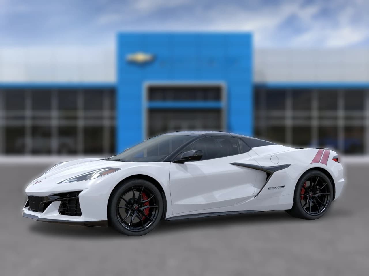 Chevrolet Corvette 2LT 2dr Grand Sport Conv 2027 — side view