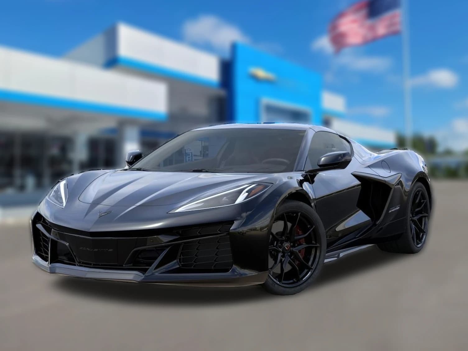 Chevrolet Corvette 3LT 2dr Grand Sport Cpe 2027 — side view