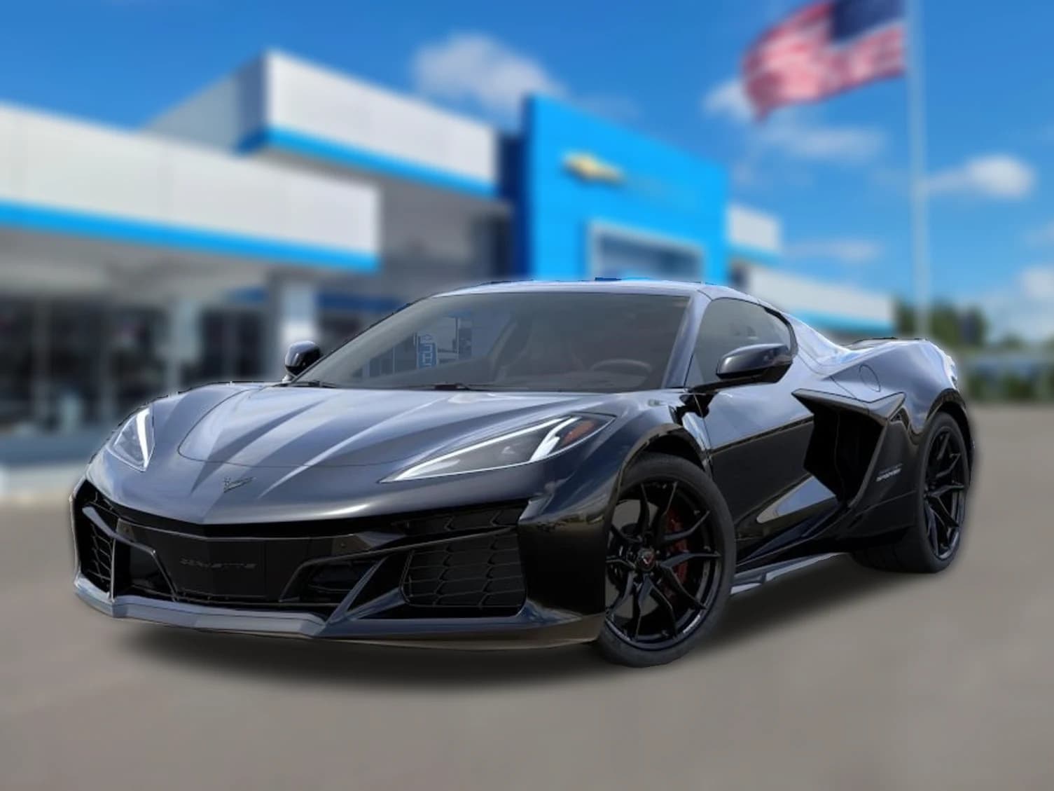 Chevrolet Corvette 3LT 2dr Grand Sport Cpe 2027 — side view