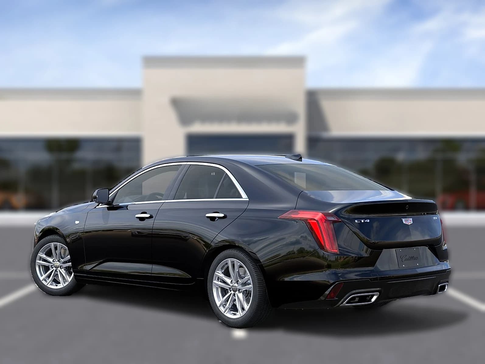 Cadillac CT4 Luxury 4dr Sdn 2026 — side view