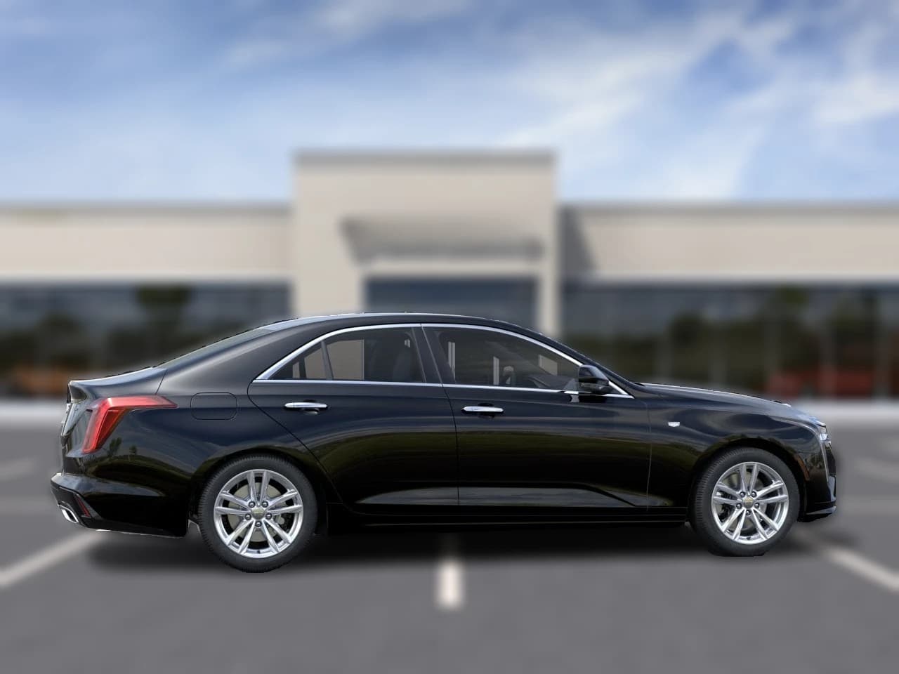 Cadillac CT4 Luxury 4dr Sdn 2026 — side view