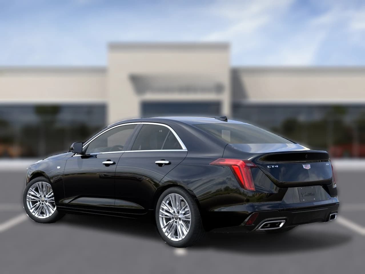 Cadillac CT4 Premium Luxury 4dr Sdn 2026 — side view