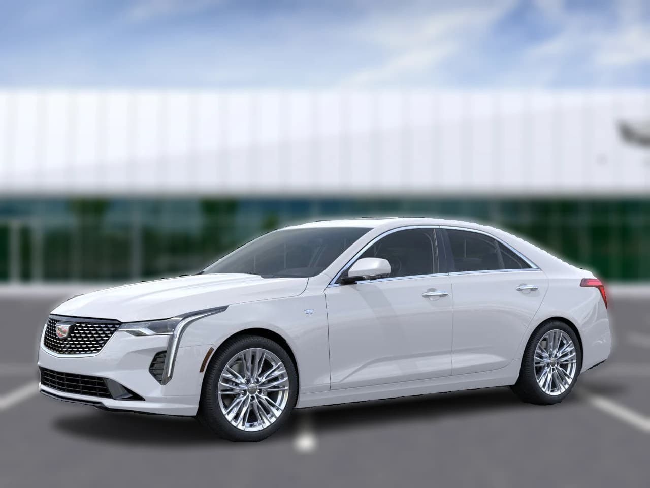 Cadillac CT4 Premium Luxury 4dr Sdn 2026 — side view