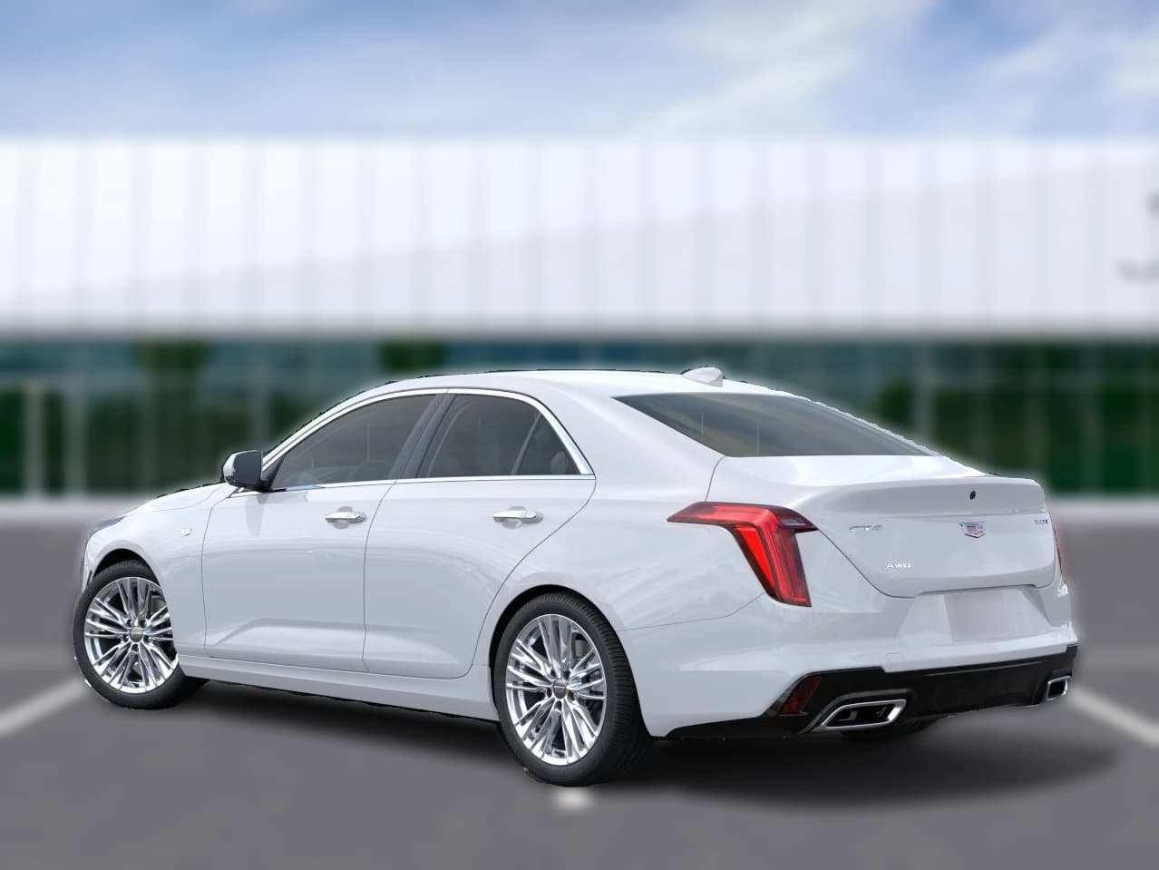Cadillac CT4 Premium Luxury 4dr Sdn 2026 — side view