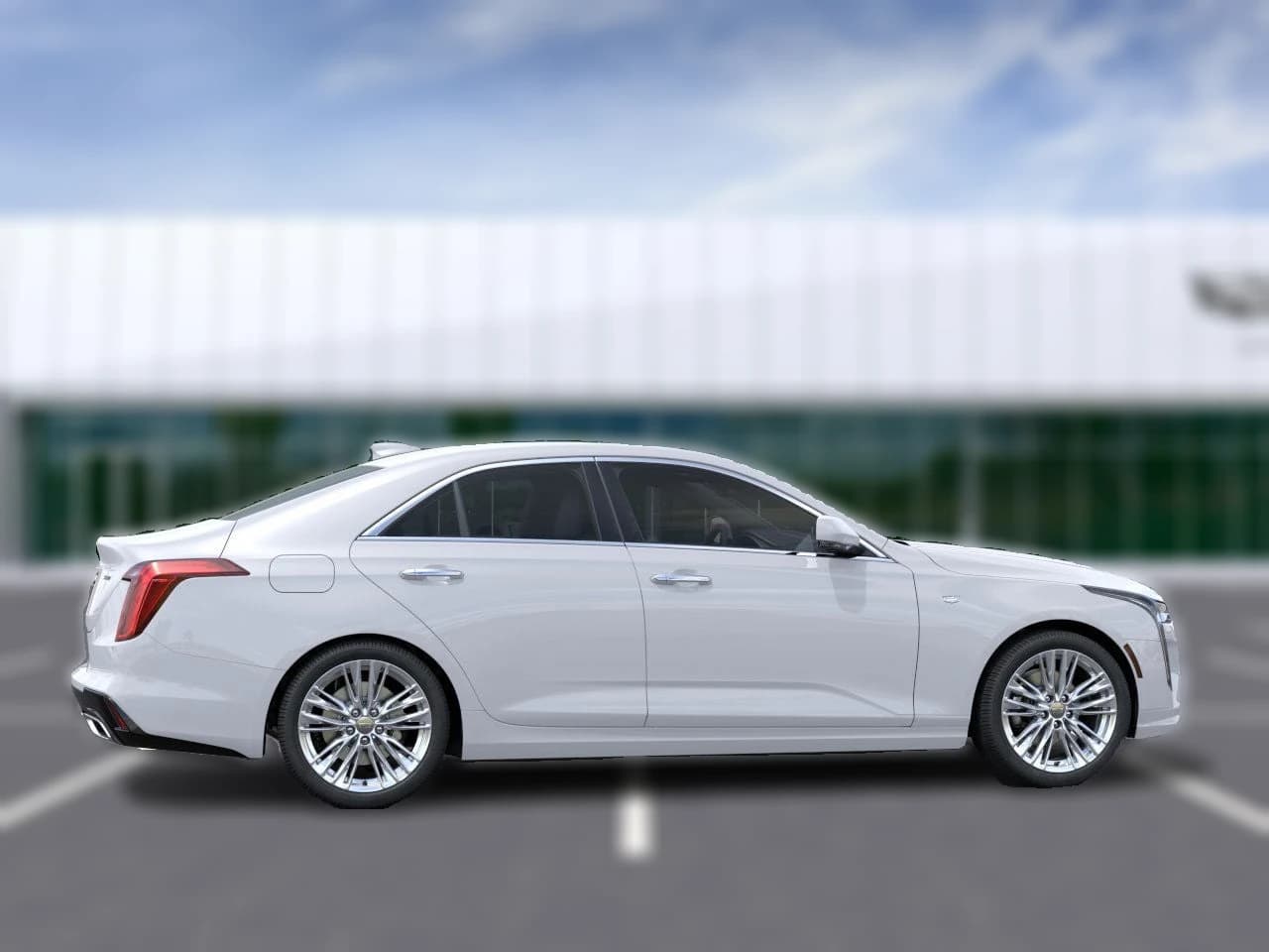 Cadillac CT4 Premium Luxury 4dr Sdn 2026 — side view