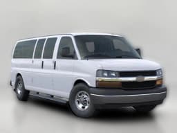 Chevrolet Express Passenger LT RWD 3500 155" 2026 — side view