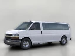 Chevrolet Express Passenger LT RWD 3500 155" 2026 — side view