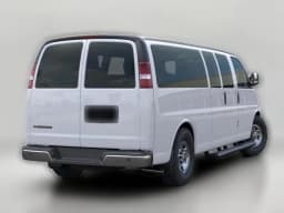 Chevrolet Express Passenger LT RWD 3500 155" 2026 — side view