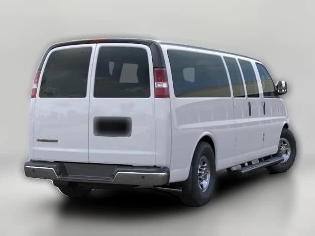 Chevrolet Express Passenger LT RWD 3500 155" 2026 — side view
