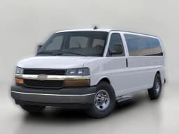 Chevrolet Express Passenger LT RWD 3500 155" 2026 — side view