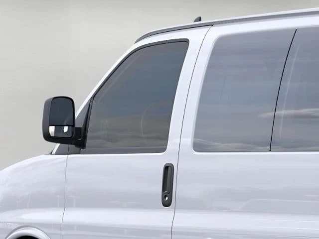 Chevrolet Express Passenger LT RWD 3500 155" 2026 — side view