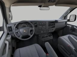 Chevrolet Express Passenger LT RWD 3500 155" 2026 — side view