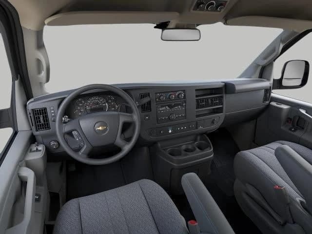 Chevrolet Express Passenger LT RWD 3500 155" 2026 — side view