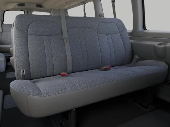 Chevrolet Express Passenger LT RWD 3500 155" 2026 — side view