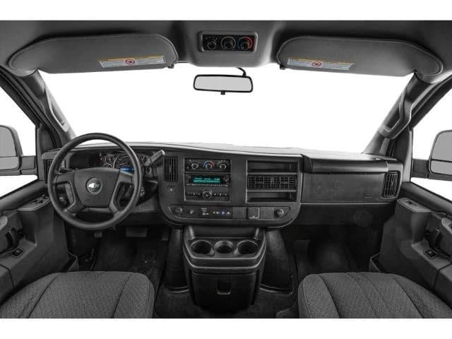 Chevrolet Express Passenger LT RWD 3500 155" 2026 — side view