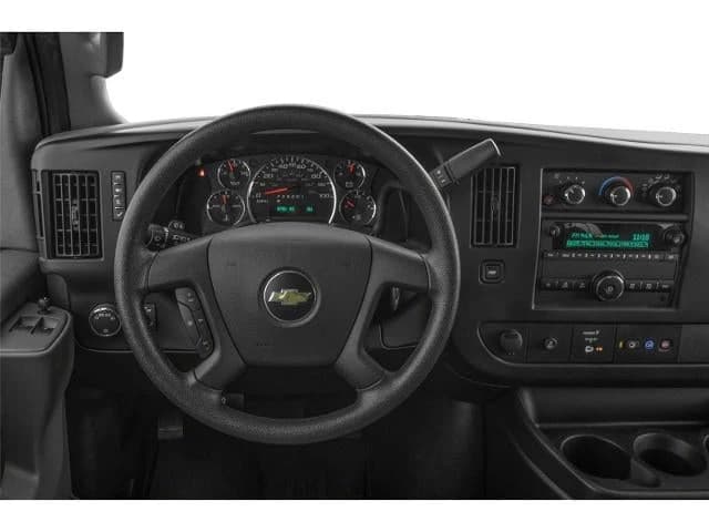 Chevrolet Express Passenger LT RWD 3500 155" 2026 — side view