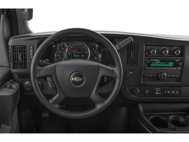 Chevrolet Express Passenger LT RWD 3500 155" 2026 — side view