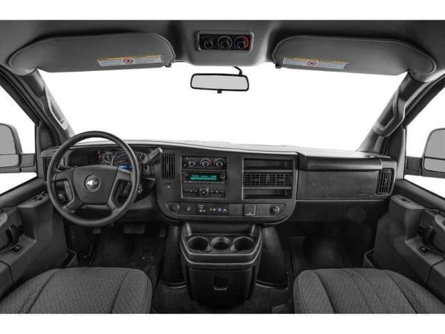 Chevrolet Express Passenger LT RWD 3500 155" 2026 — side view