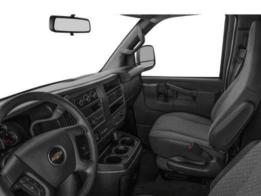 Chevrolet Express Passenger LT RWD 3500 155" 2026 — side view