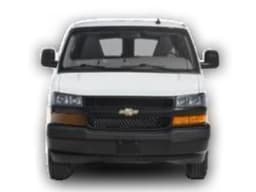Chevrolet Express Passenger LT RWD 3500 155" 2026 — side view