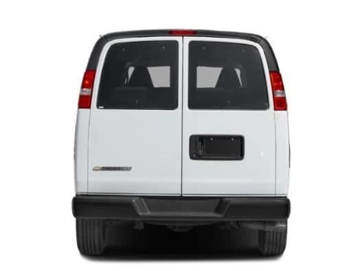 Chevrolet Express Passenger LT RWD 3500 155" 2026 — side view