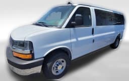 Chevrolet Express Passenger LT RWD 3500 155" 2026 — side view