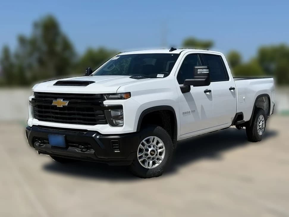 Chevrolet Silverado 2500HD Work Truck 2WD Crew Cab 172" 2026 — side view