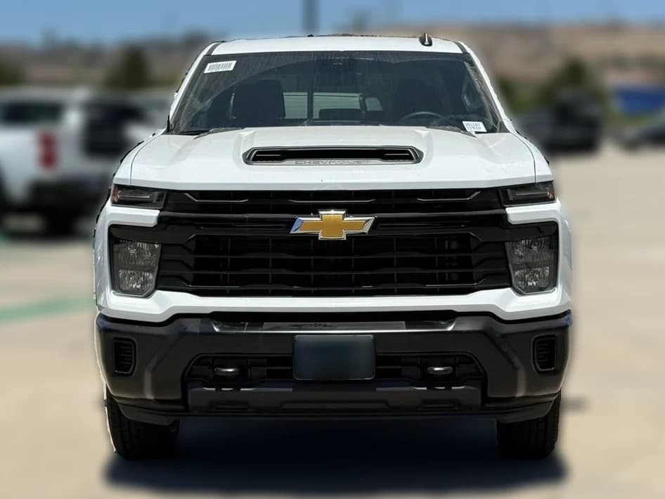 Chevrolet Silverado 2500HD Work Truck 2WD Crew Cab 172" 2026 — side view