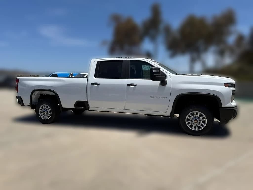 Chevrolet Silverado 2500HD Work Truck 2WD Crew Cab 172" 2026 — side view