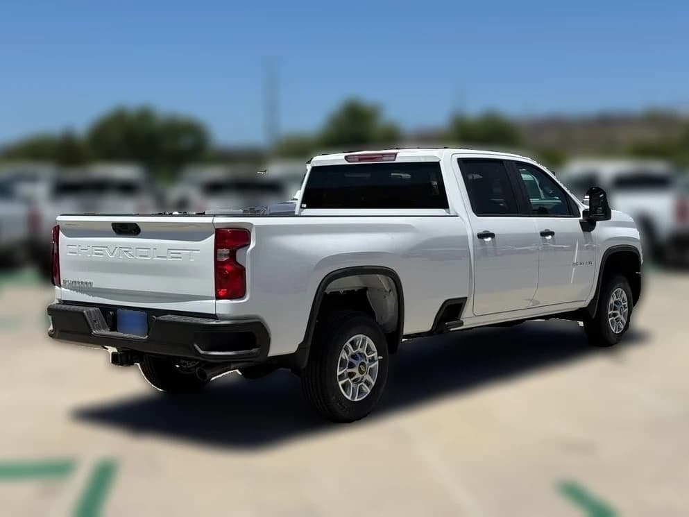 Chevrolet Silverado 2500HD Work Truck 2WD Crew Cab 172" 2026 — side view