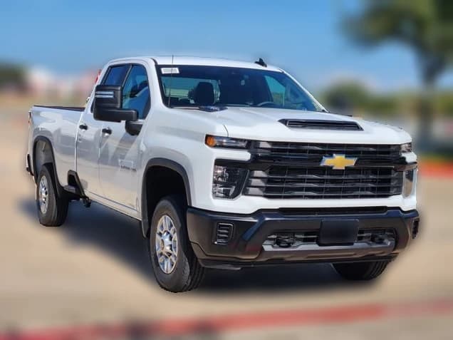 Chevrolet Silverado 2500HD Work Truck 2WD Double Cab 162" 2026 — side view